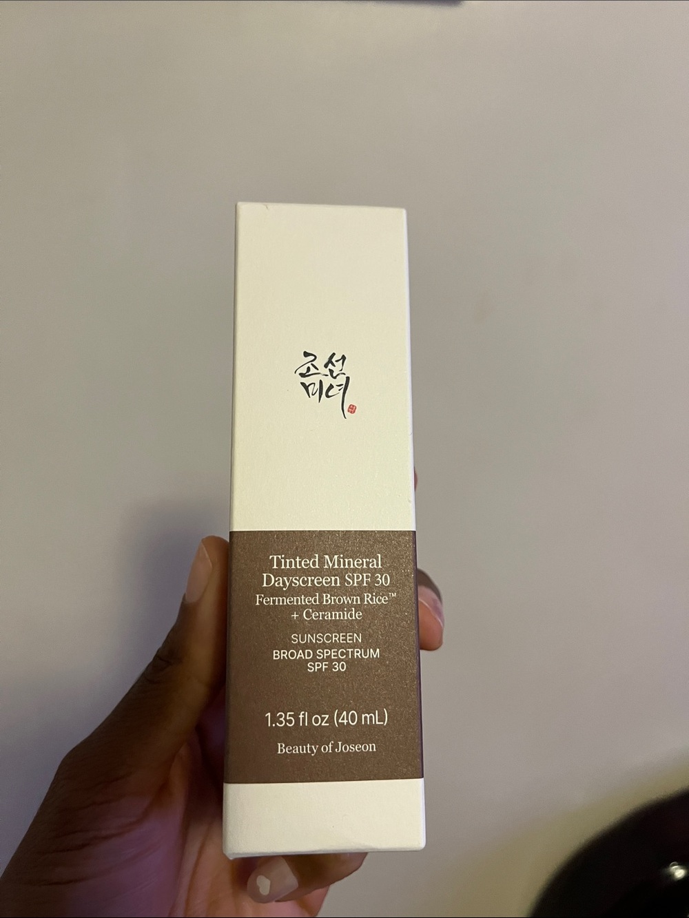 Beauty of Joseon Tinted Mineral Dayscreen SPF 30 - Tinted Brown